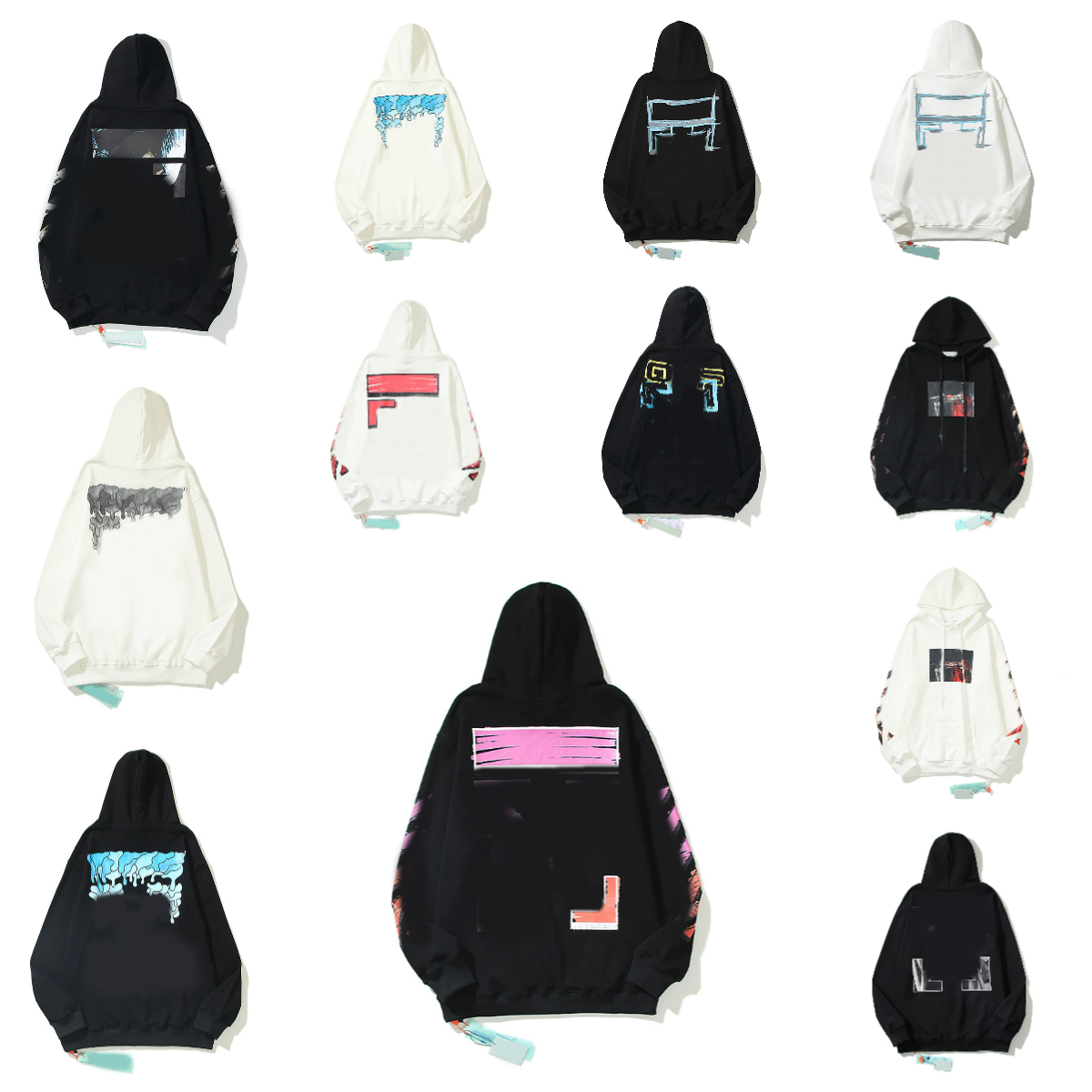 Men's Women Casual Hoodies Designer Loose Hooded Sweatshirts Long Sleeve Oversized Sweatshirt Pullover Streetwear