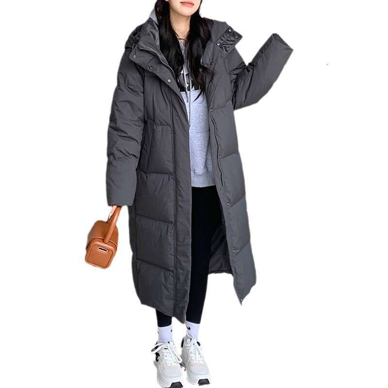 Mid-Length for Women, High-End Duck Down, 2024 Winter New Fashion Women's Down Jacket HD