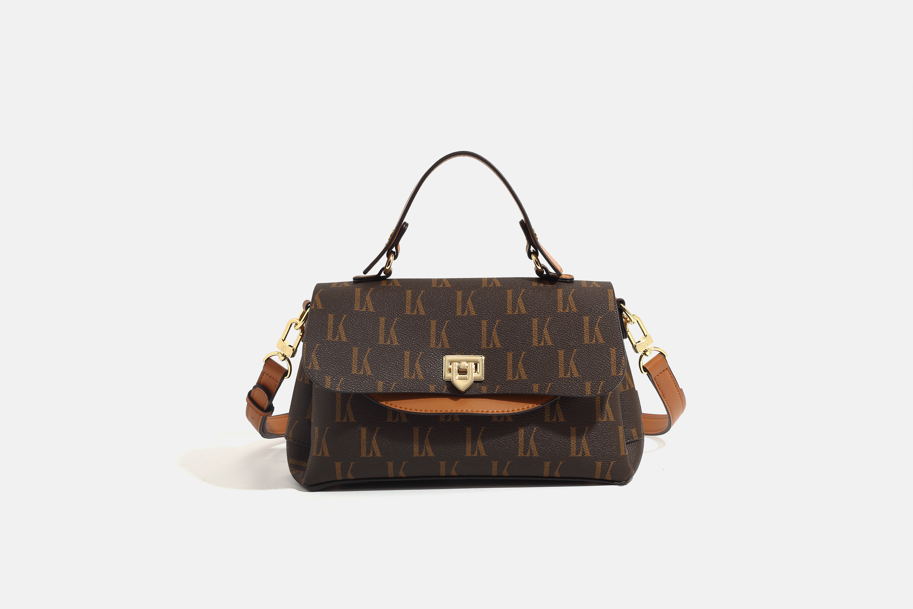 LORDLY KNACK designer bag light luxury genuine leather casual flap bag high-quality outdoor vintage cross body bag for woman