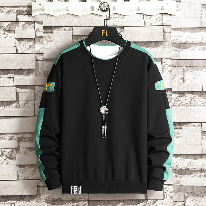 Long-sleeved t-shirt men's spring and autumn tops, bottoming shirts, t-shirts, sweaters