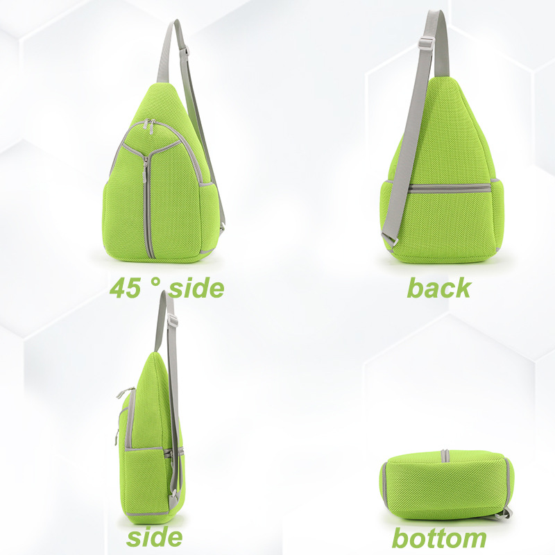Sports Pickleball Bags - Sling Bag Backpack for Gear Equipment Men Women Holds Paddles, Balls Accessories