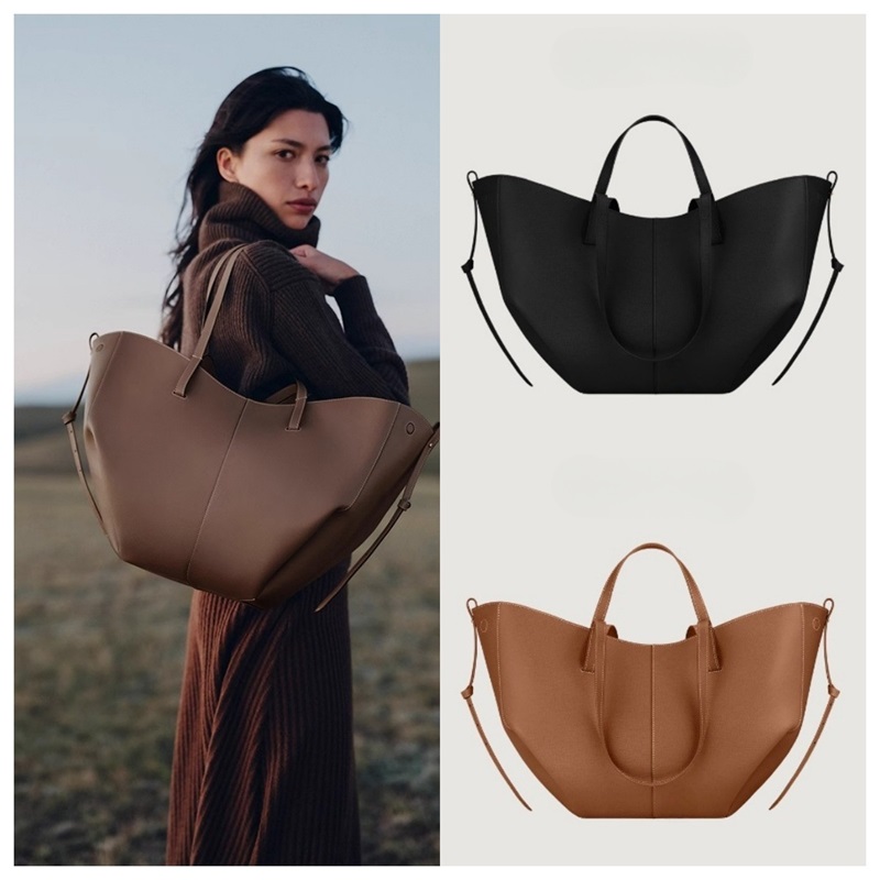 Tote half moon cyme bags designer women shoulder bag genuine leather letter solid color lady tassel handbag fashion xb190