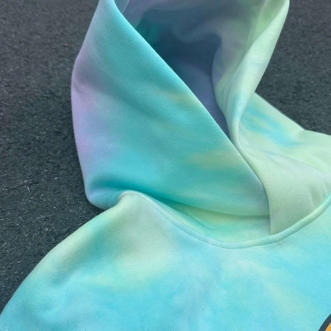 DREW HOUSE Designer New Hoodies Tie-dye smileyface