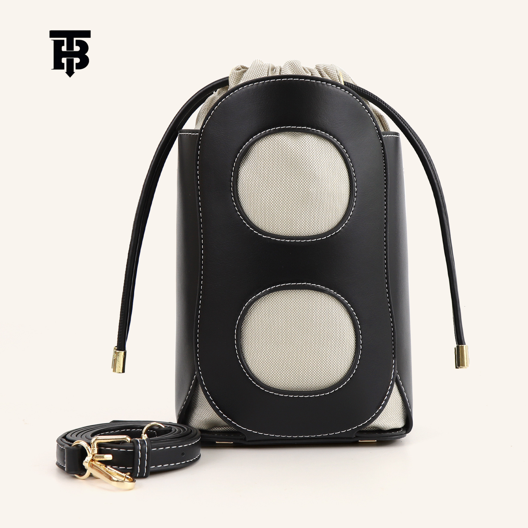 TB BHULAMTE Women's Luxury New Hollow Shoulder Crossbody Bag European And American Fashion Bucket Bag Versatile Simple Handbag Free Shipping Desi
