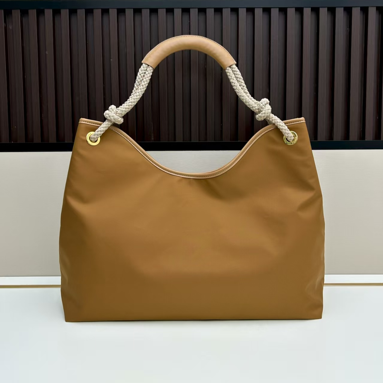 Re-Nylon Totes With Rope Strap 1BC244 Women Designer Oversize Shoulder Bag For Shopping Travel Large Capacity Beach Bags Casual Mommy Bag Handbags 3326