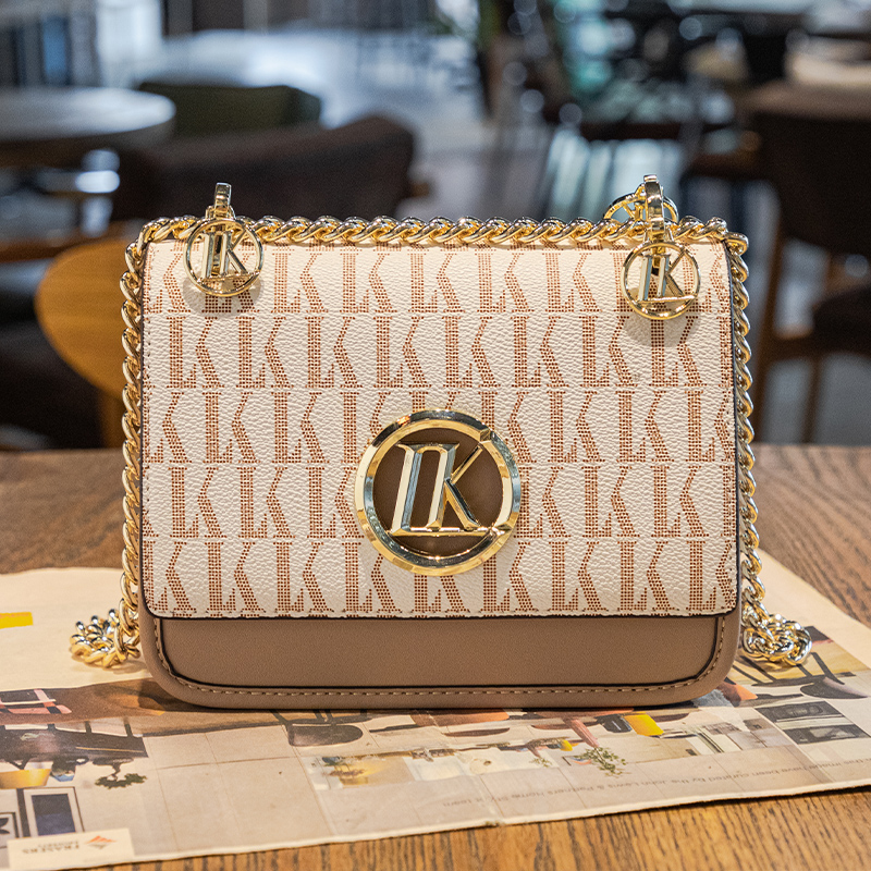 LORDLY KNACK designer bag light luxury genuine leather casual chain bag high-quality vintage large capacity shoulder bag for woman