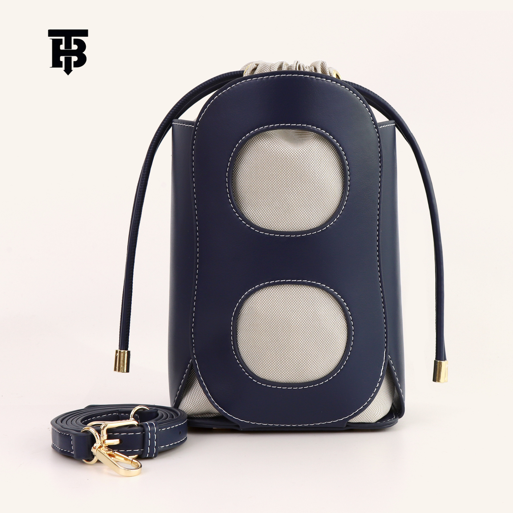 TB BHULAMTE Women's Luxury New Hollow Shoulder Crossbody Bag European And American Fashion Bucket Bag Versatile Simple Handbag Free Shipping Desi