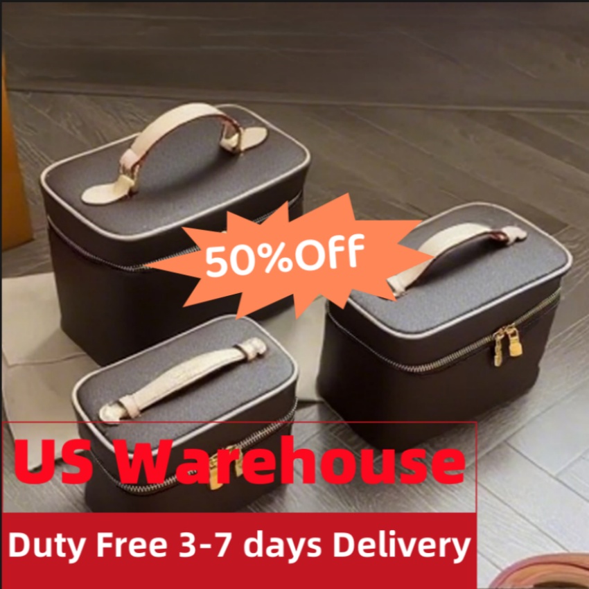 Cosmetic Bags Fashion Makeup Bag Women Designers Handbag Travel Pouch Ladies Purses High Quality Organizador Toiletry Bag