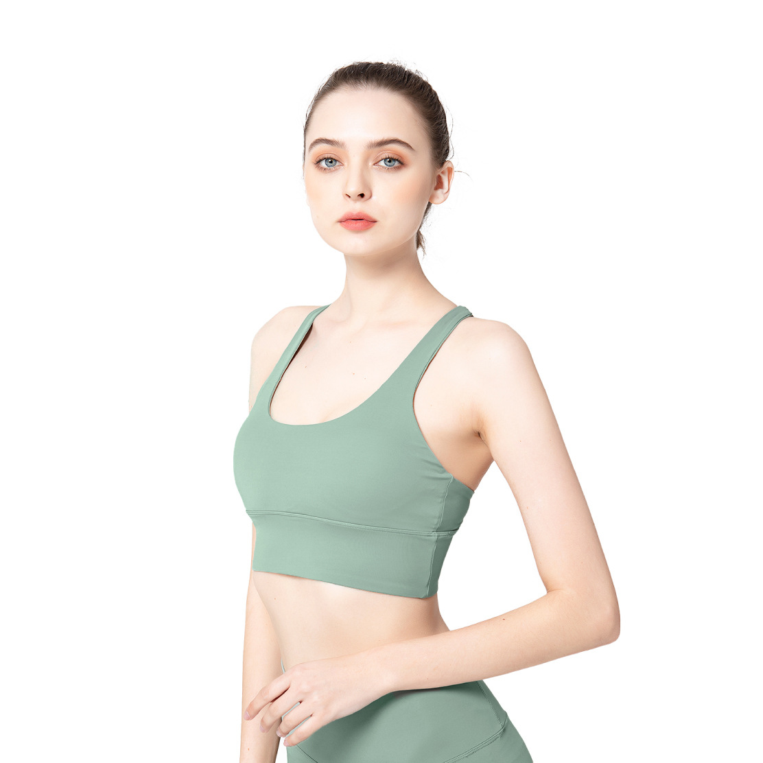 Wholesale Underwear Breathable Fitness Large Size Back Cross Fitness Backless Sports Yoga Bra Ask customer service Factory direct sale