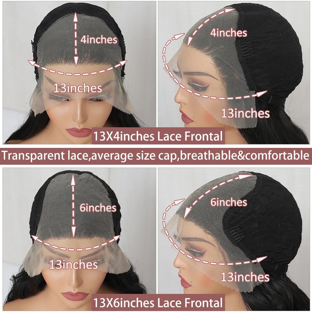 Short Bob Wig 180% Dark Purple Lace Front Wigs For Women Preplucked Hairline Gluelesss 13x4 Straight Human Hair Wig High Density
