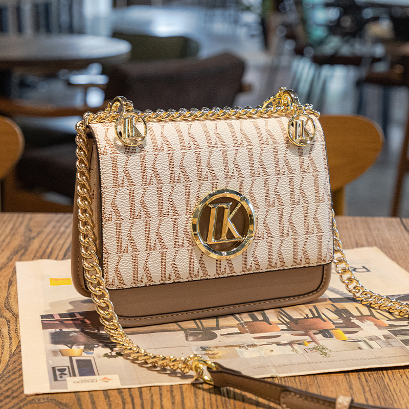 LORDLY KNACK designer bag light luxury genuine leather casual chain bag high-quality vintage large capacity shoulder bag for woman