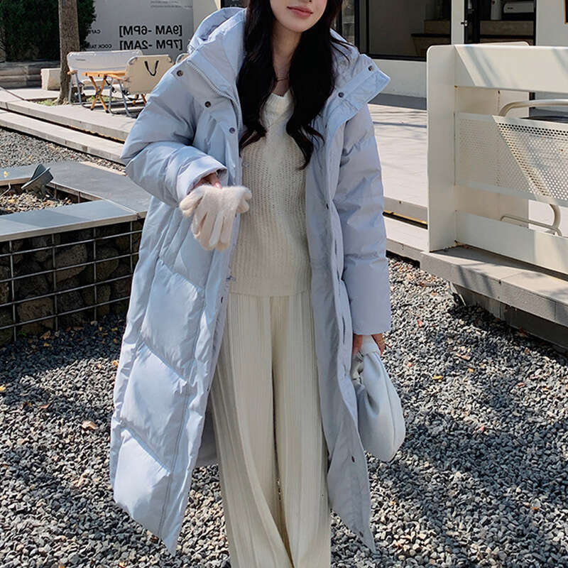 Mid-Length for Women, High-End Duck Down, 2024 Winter New Fashion Women's Down Jacket HD