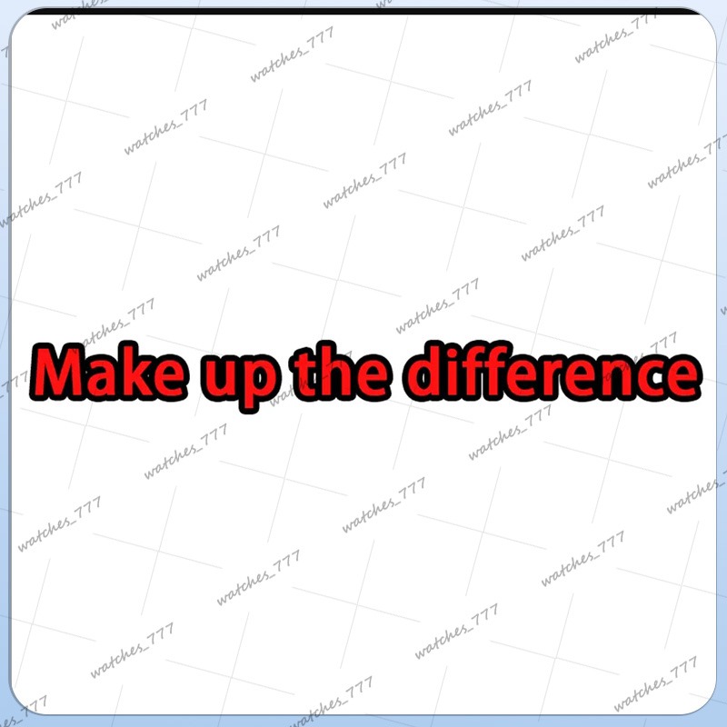 Payment for the price difference link Do not place the order lightly. Please contact the customer service for confirmations Thank.seven Watch+seven Box