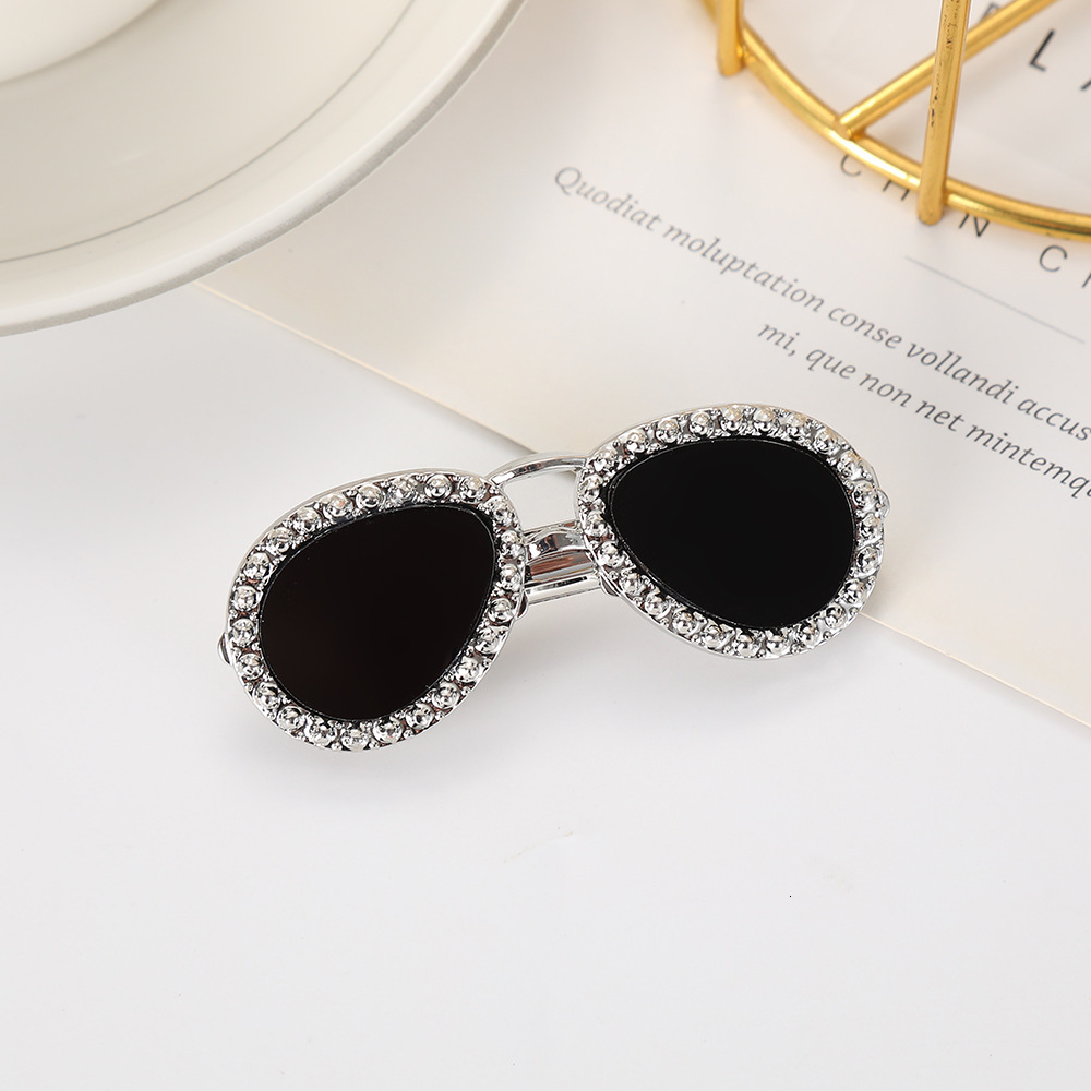 New Creative Sunglasses Simple and Exquisite Accessory Hairpin High-end Elegant Bangs Side Clip Hair Ornament SY-8142