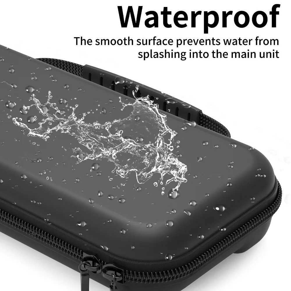 Carrying Case for Switch 2 Portable Waterproof Travel Bag with High-capacity Storage Protective for Switchs Console Accessories Y250822