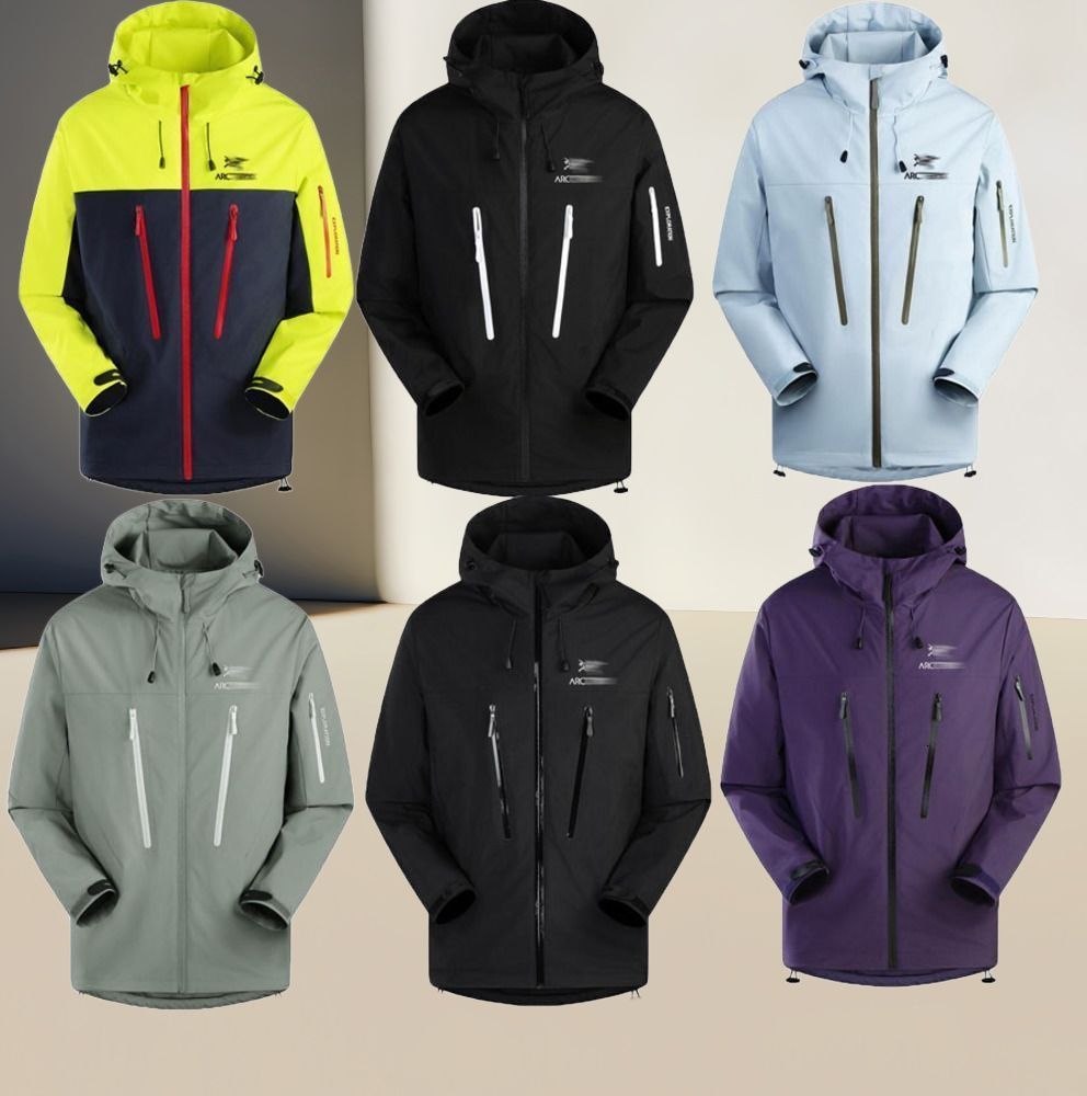 arcteryrxjacket designer jackets men zip up hoodie Softshell Jacket Sports Coats women Hiking Windproof Winter Hoody Autumn Streetwear Oversized Sweatshirt