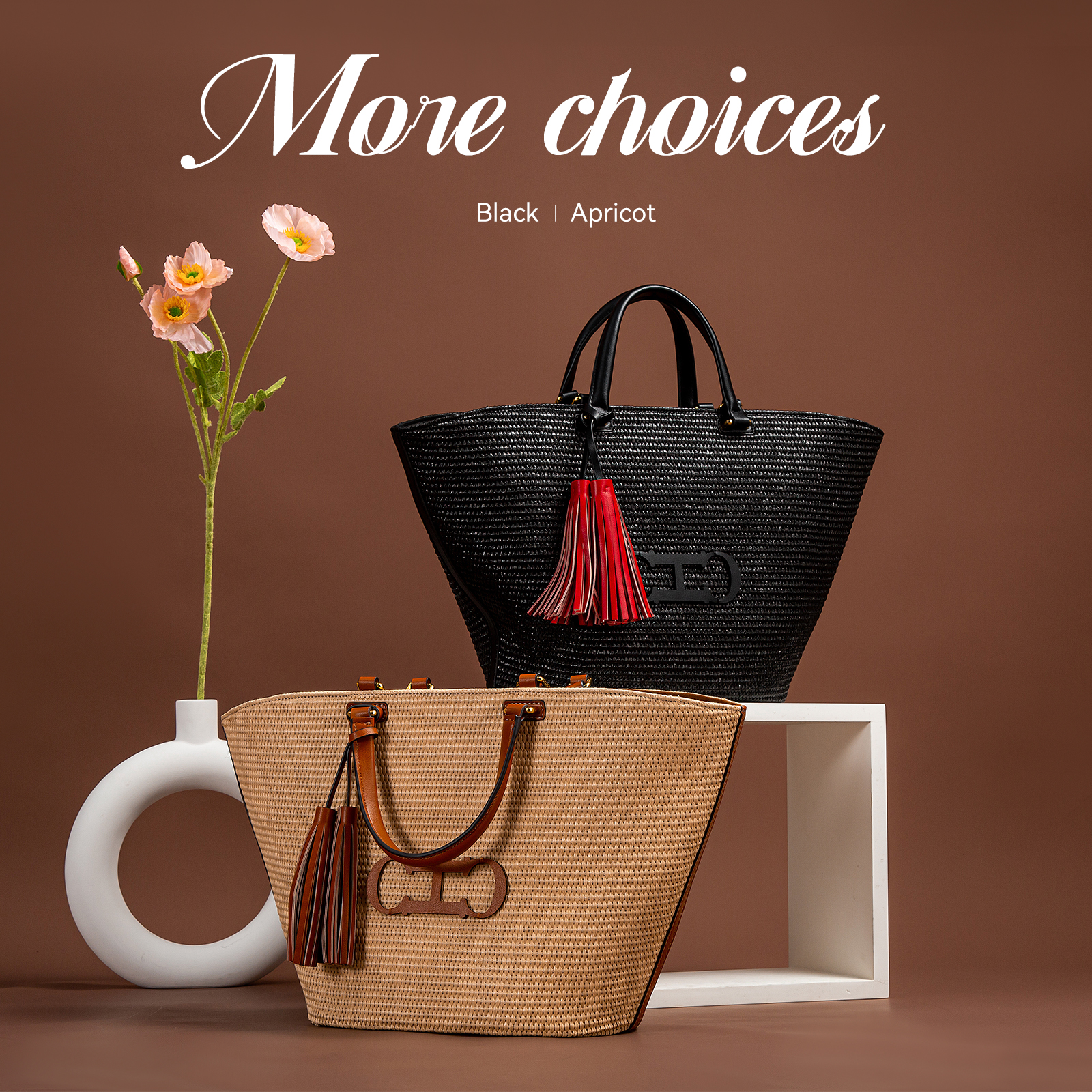 Sophisticated Woven Style Big Handbags Ideal for Everyday Use by Ladies
