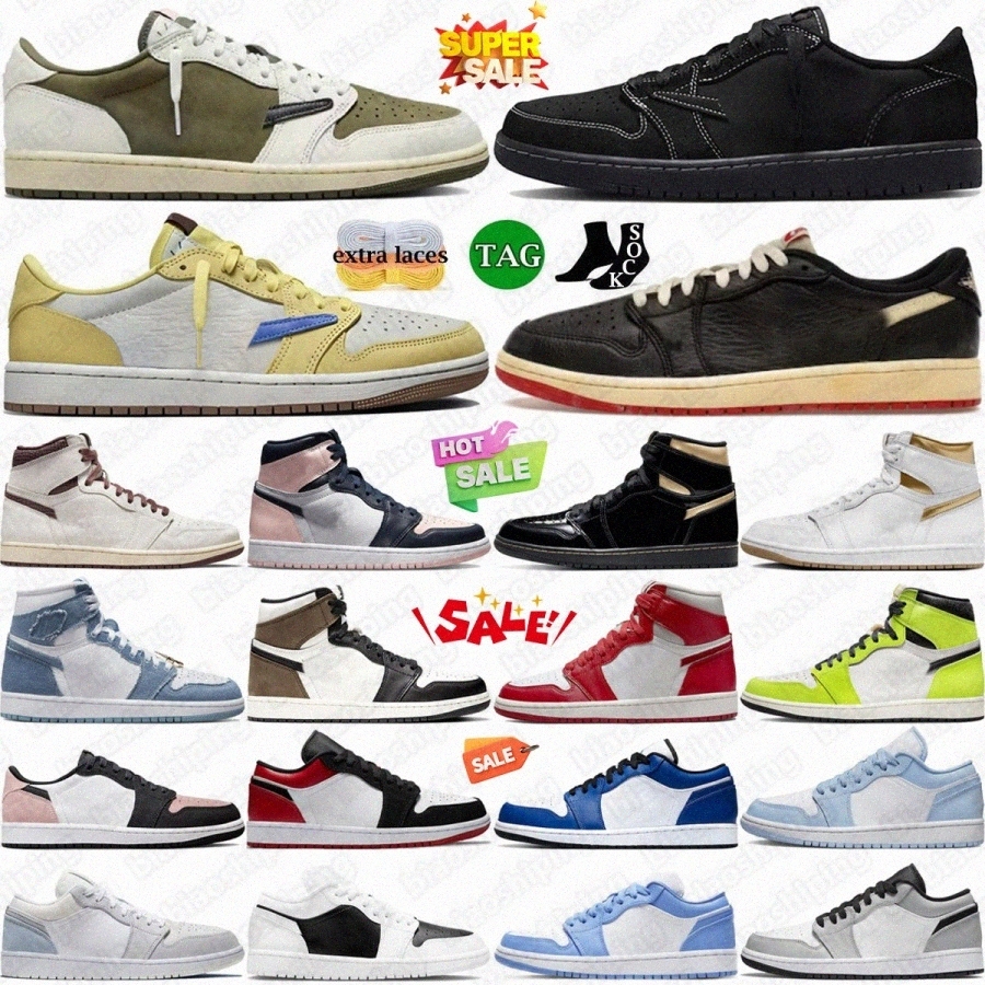 basketball shoes 1 designer Low Nigel Sylvester Better With Time Velvet Brown Medium Olive Rookie of the Year Shattered Backboard UNC Reimagined u8u1#