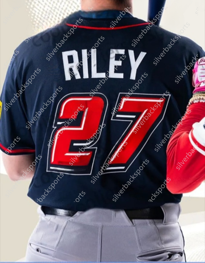 Custom 2025 Speedway Classic Jersey Ronald Acuna Jr. Michael Harris II Spencer Strider Austin Riley Marcell Ozuna Marcell Ozuna Ozzie