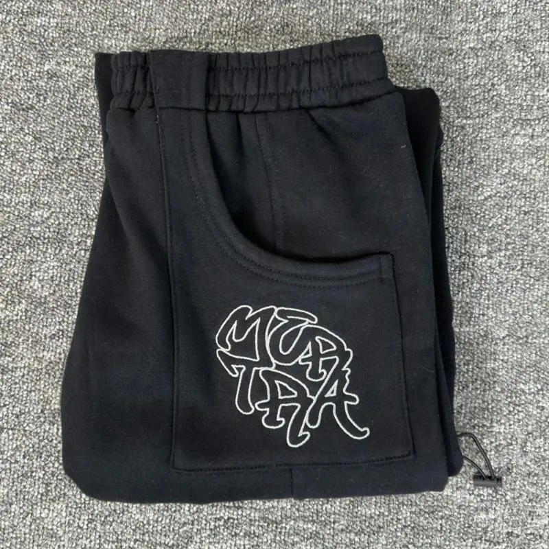 Designer Men's Pants Patchwork Mertra Embroidery Logo Men Women High Quality Trousers Jogger Drawstring Sweatpants