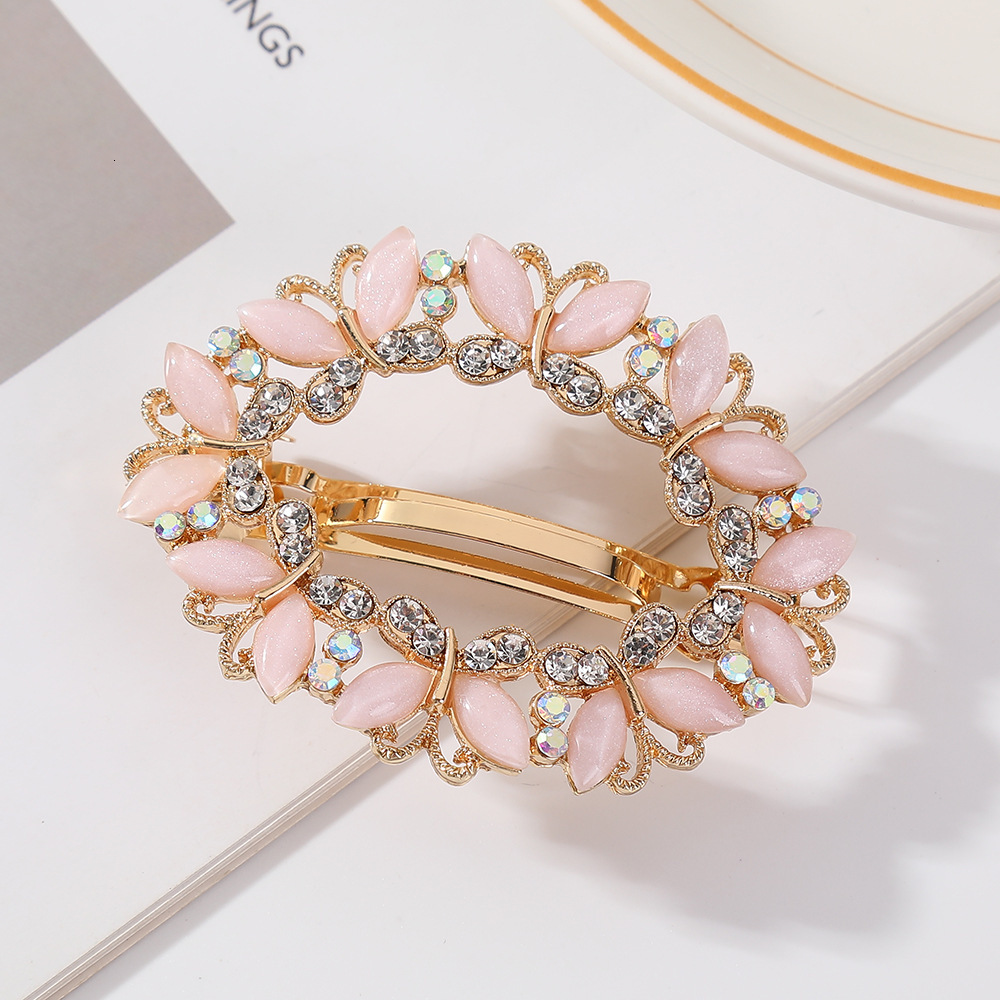 Korean Back of Head Elegant Bun Horizontal Women's Accessories, Hairpin, Ponytail Clip, Mom's Spring Hair Ornament SY-8027