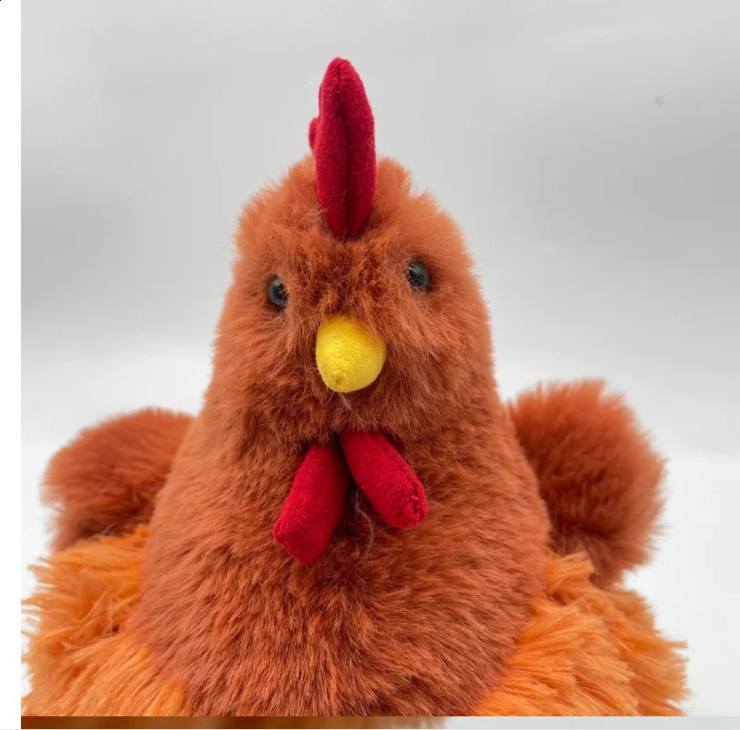 Simulation Hen Plush Jeycat Rooster Doll Toy CeileChckn Creative Childrens Gift 250822