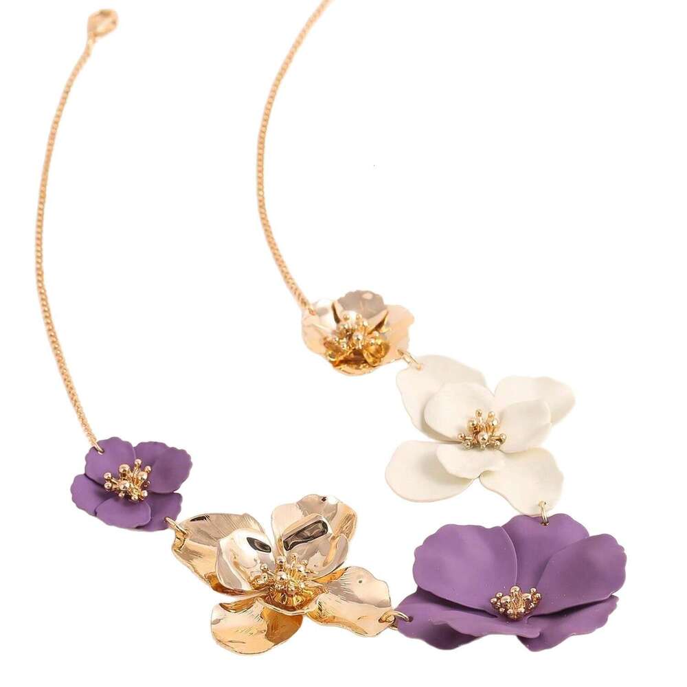 Charm Jewelry Gold Necklace Stainless Steel Pendant Necklace Fashion Women Rhinestone Pearl Chains Necklaces Choker Chain Wedding Gifts