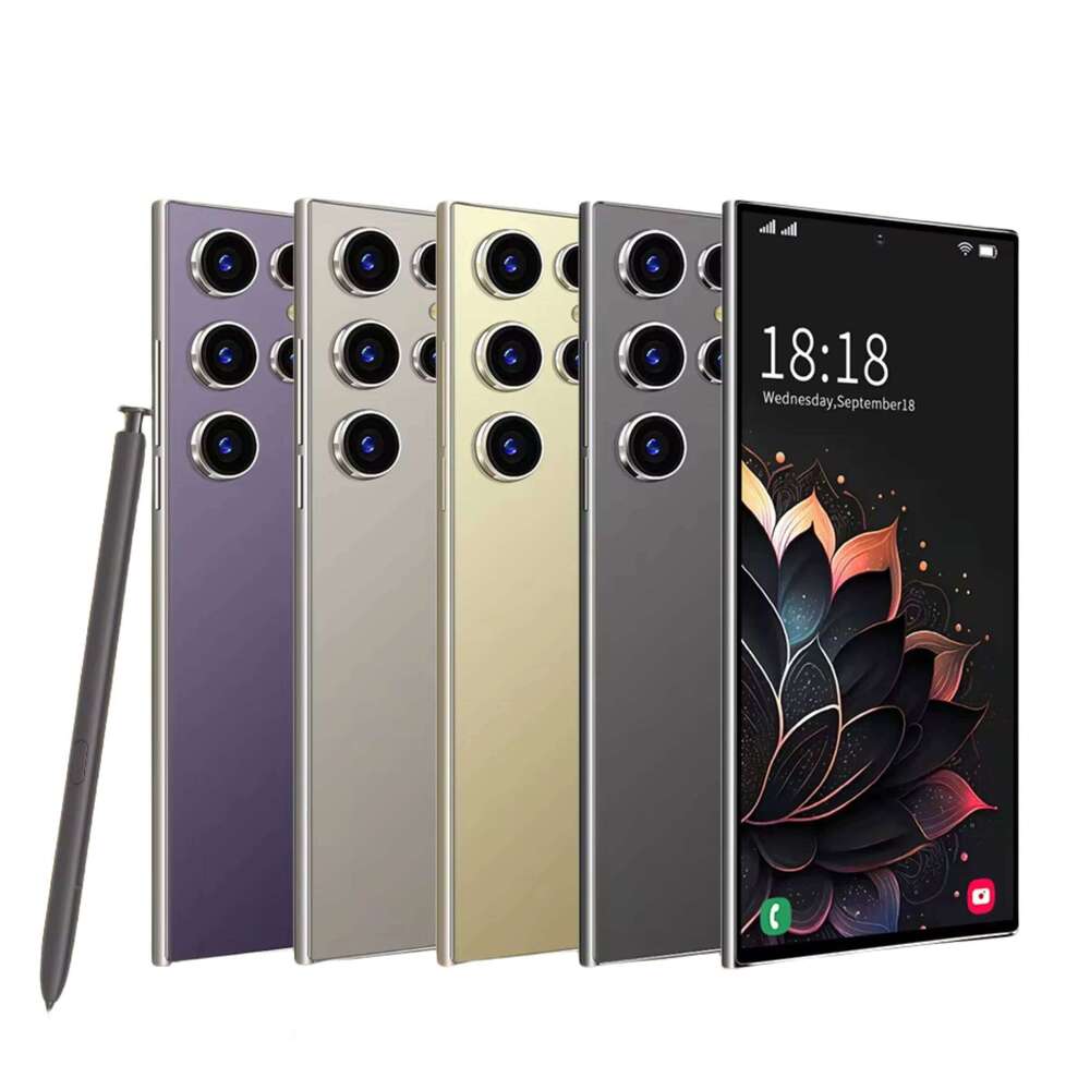 Cell Phones Cell Phones S25 Pro,Smartphone Android,6.8 Inch,8+256Gb Rom,Dual Sim,Mobile Phone,Google Play Store,24+48Mp,6000Mah,Celulares