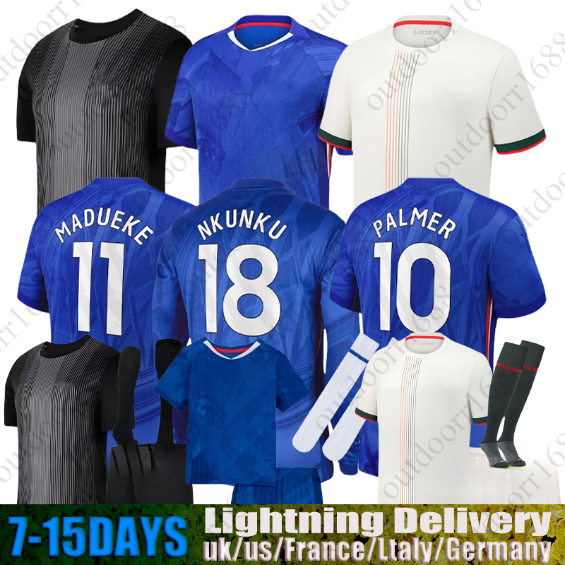 25 26 chelseaa jersey Cole Palmer Jadon Sancho Enzo Fernandez jersey Marc Cucurella Mykhailo Mudryk kit kids Football Shirt cfc jersey