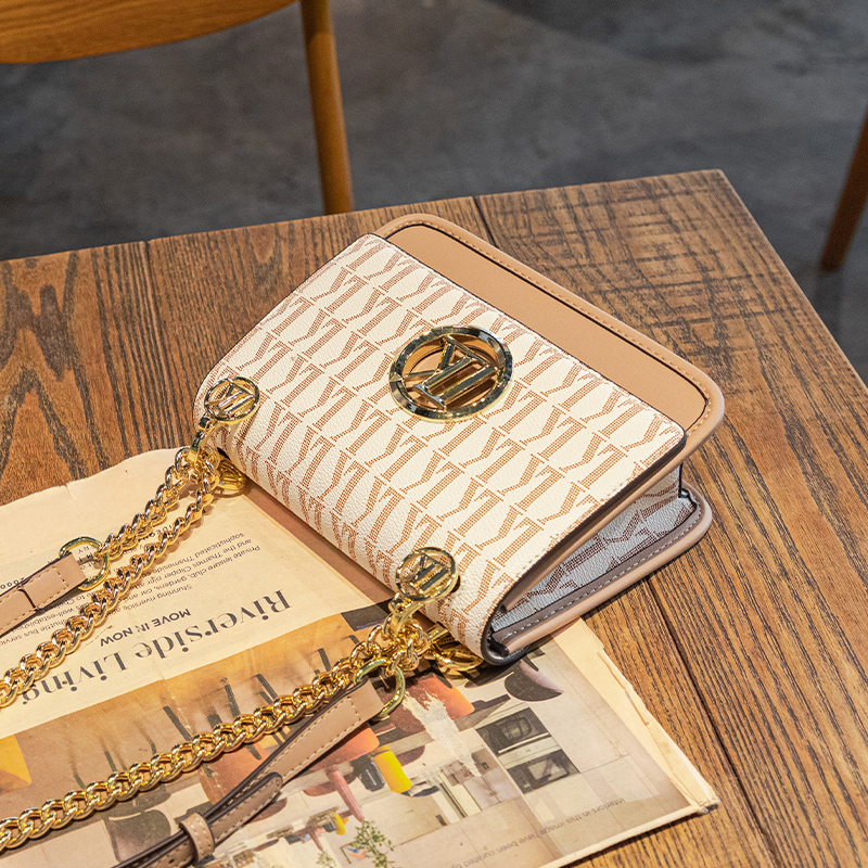 LORDLY KNACK designer bag light luxury genuine leather casual chain bag high-quality vintage large capacity shoulder bag for woman