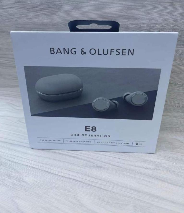 BO BeoPlay E8 30 In Ear Bluetooth Earphones Wireless Headphones Headsets TWS Earbuds MIC ANC Earphone E8 3rd Gen with retail Pac1441064