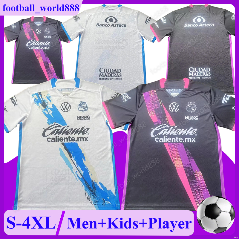 XXXL 4XL Puebla FC 25 26 Soccer Jerseys E.GOMEZ CAVALLINI 2025 Football Shirts R.MARIN LOZANO football kits GONZALEZ L.QUINONES Player Version Men Kids Kit Socks Sets