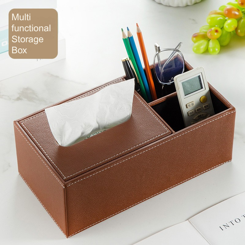 Creative Customizable Leather Paper Towel Holder for Cars - Premium Design