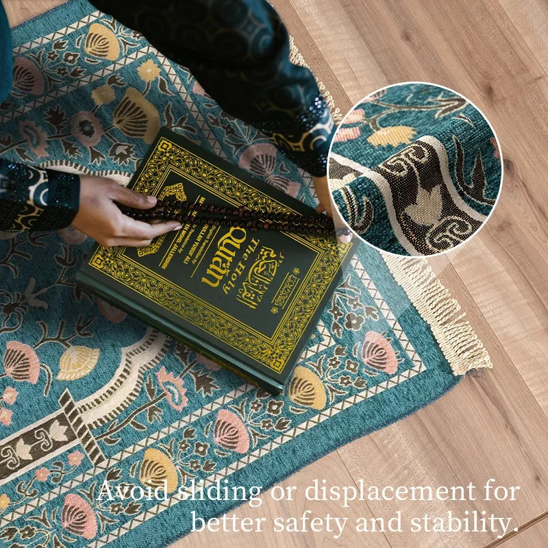 Worship Carpet Kneeling Mat Worship Carpet Hui Worship Felt Prayer Mat Arabic Machine Washable Ramadan 250818