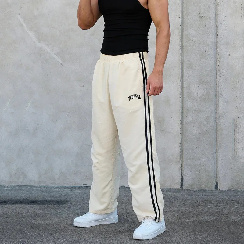 American Style Mens Sweatpants Fashion Clothing Spring Autumn Sports Casual Pants Gym Running Training Jogging 250821