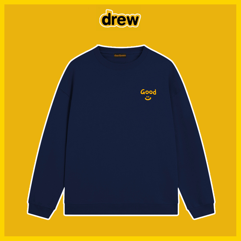 DREW HOUSE Designer New Hoodies Men and Women good Smiling face print Sweatshirts