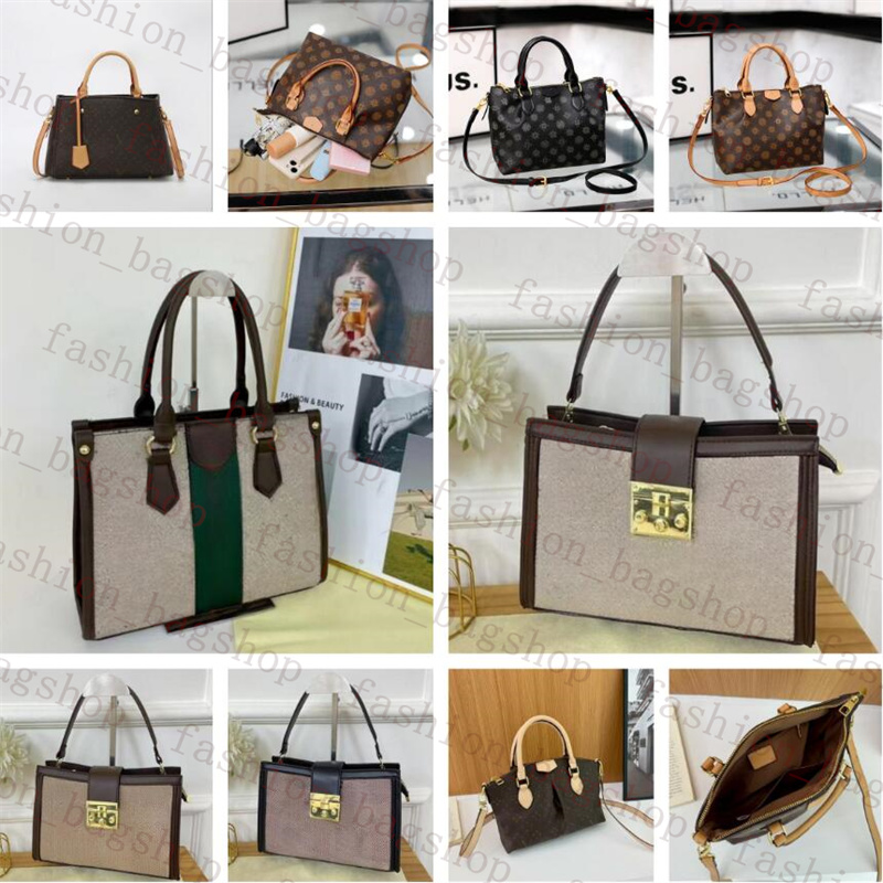 Luxury Designer Bags Women Tote bags Sac Leather Handbags Top Quality On the go Shoulder Bags Fashion Crossbody Bags Designer Women Handbag Purse fashion Lady bag