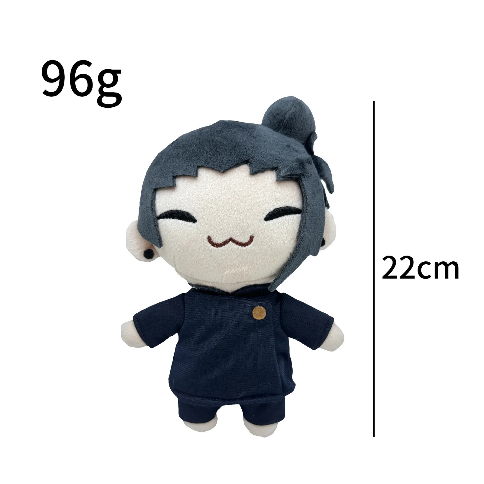 22cm Gojo And Geto Plush Toys Anime Figure Plushies Stuffed Animals Doll Pillow Home Decor Kids Birthday Gift Boys Toy 250822