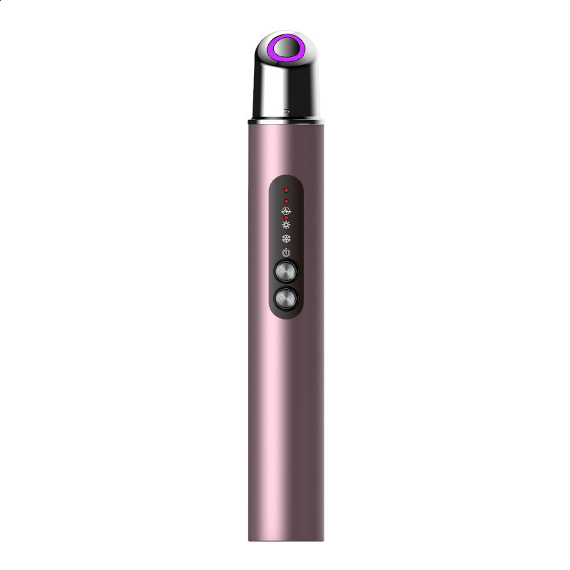 Eye Massager Beauty Health Pen EMS Microcurrent Face Lifting Wrinkle Remover Heating Eyes Massage Apparatus Skin Care Machine 231204