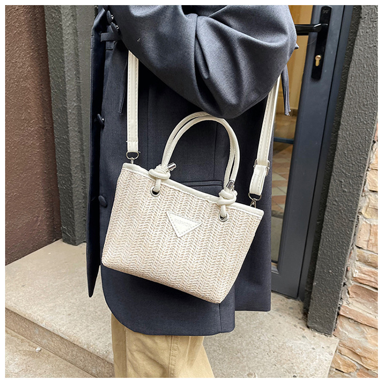 Free Delivery To Your Door Designer Bag Tote Bag 2025 Large Capacity Straw Handbag European And American Fashion Trend New Luxury Bag Single Shoulder 