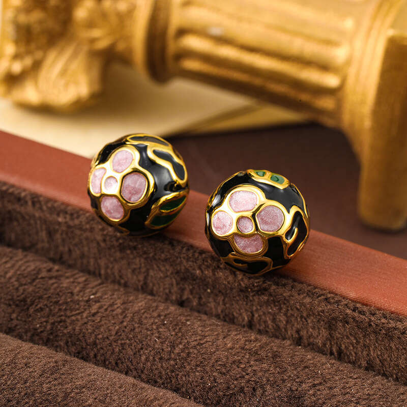 Fashion simple luxury earrings Charm Earring Colorful Diamond Ear Studs Eardrop Have Stamp aretes for Women Female Party Wedding Jewelry Gift