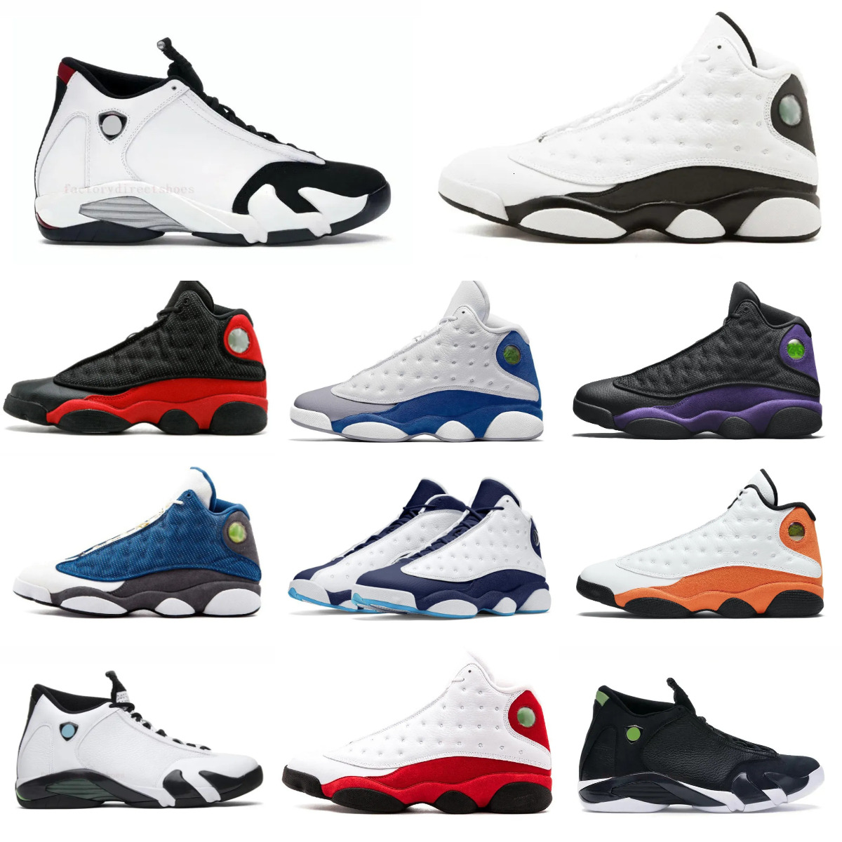 Trainers 13 14 J13 Sports Basketball Shoes Jump 13s Mens Bred Black Flint University French Brave Blue Wheat Designer 14s Laney Light Ginger Gym Toro Tennis Sneakers