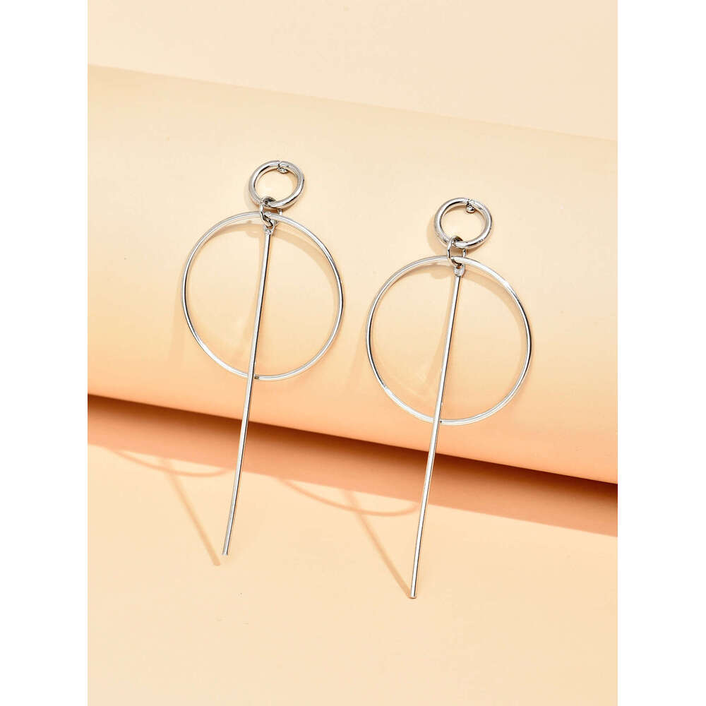 Jewelry Accessories Hie Fashion Classic Hoop Earrings Personality Exaggerated Big Circle Dangle Eardrop Earring For Women