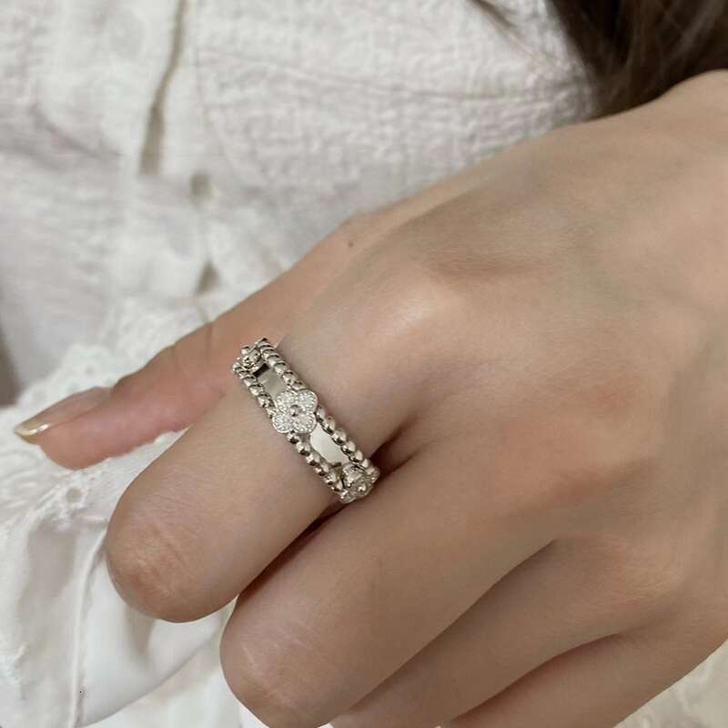 rings for women Ttitanium steel rings diamond love ring men women wedding couples engagement luxury jewelry gift plated silver gold Dhgate