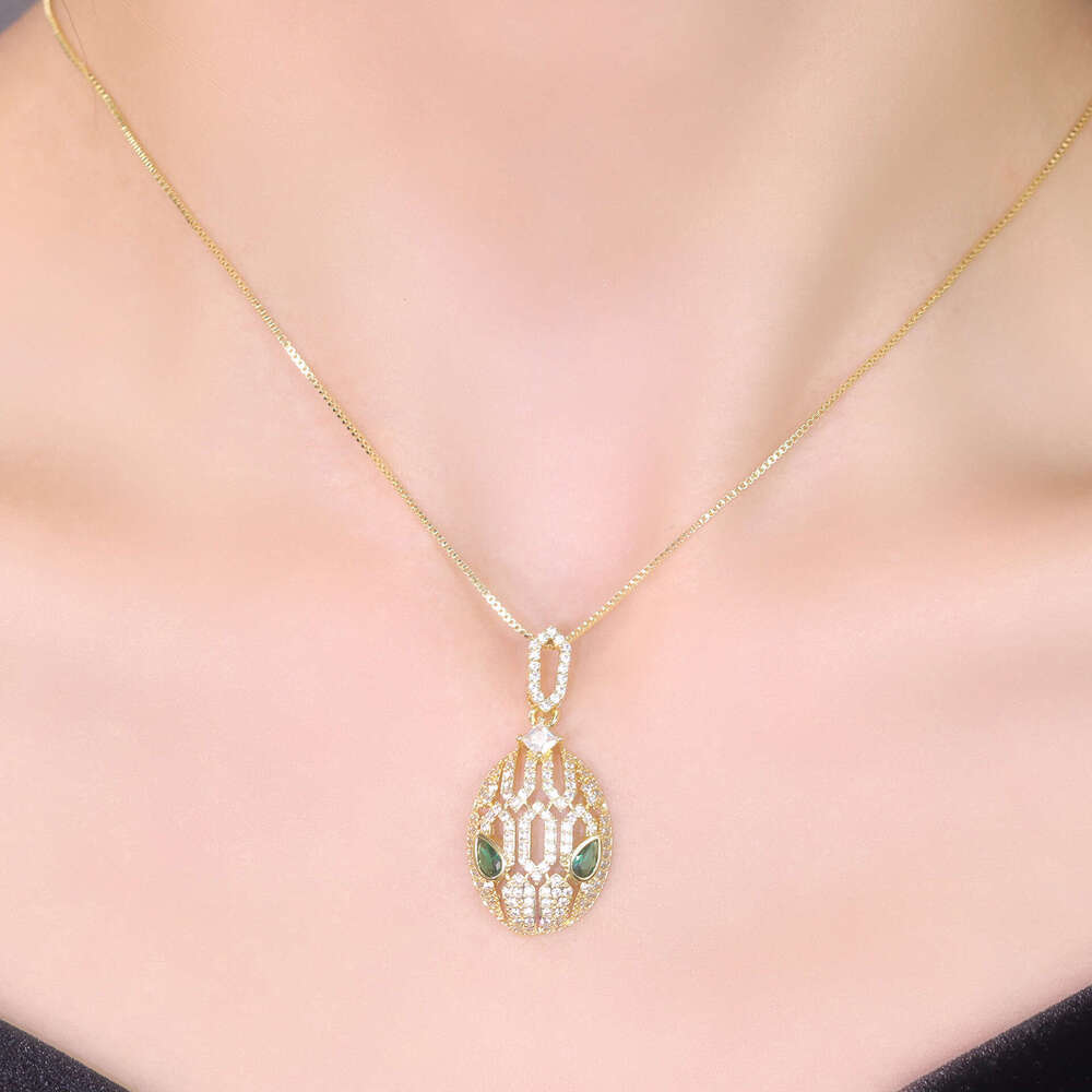 Necklaces Chain Women Christmas Gifts Luxury Jewelry Sets Letter Earrings Necklace Ear Stud 18K Gold Plated Pearl Diamond Geometric Pendants