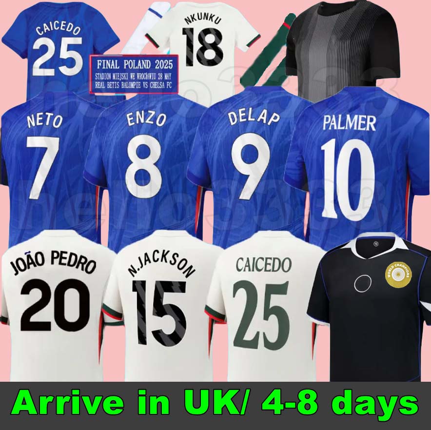 S-4XL 25 26 chelseaes cf jersey Home 120 Year Anniversary Special Edition 2025 2026 PALMER Away Third Players fans Men kids Football jerseys Shirts kit ENZO NETO JAMES