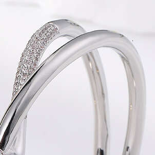 Fashion Luxury Jewelry Bangle Bracelets Rose Gold Silver Titanium Steel Diamond bangles Nail Bracelets luxury jewelry Bracelet for Men Women