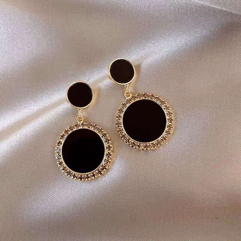 luxury earrings jewelry moissanite earrings exquisite mini flower stud mother of pearls earings onyx earing women unique earring