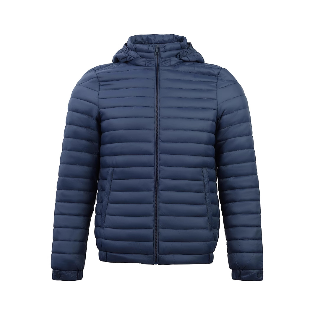 mens puffer jacket down jacket winterjacke parka coat men lightweight winter jacket coats cardigan Hooded Long Sleeved Short Style