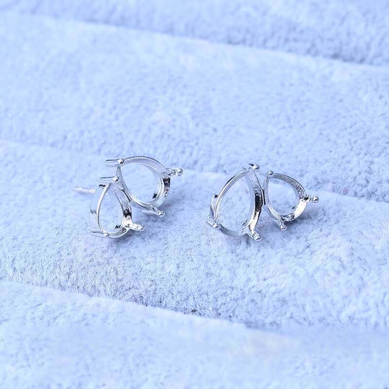 luxury earrings pass diamond tester moissanite earrings women men making sterling stud earrings screw back earring jewelry woman valentines day